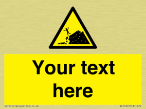 Custom Warning sand dunes